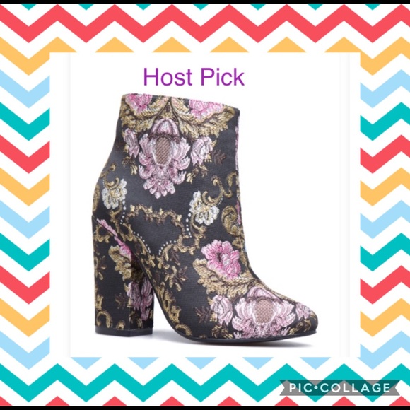 Shoe Dazzle Shoes - Host Pick! 💖 Adley Block Heel Bootie Size 7.5